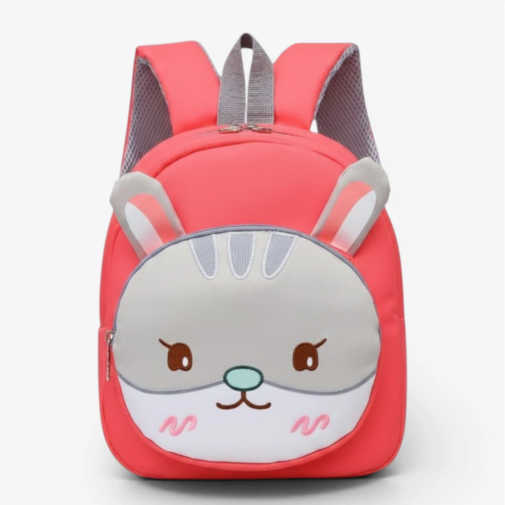 sac à dos lapin rose pour maternelle