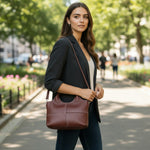 Sac à main femme cuir véritable – Élégance et capacité optimale - Vignette | Sacs pour tous