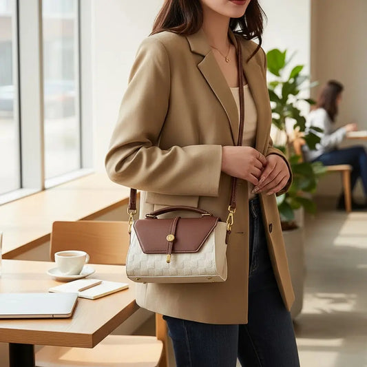 Sac à main premium en cuir véritable – Élégance intemporelle