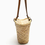 Sac à main en paille tressée artisanal – Élégance estivale - Vignette | Sacs pour tous