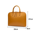 Sac ordinateur femme cuir – format fin et élégant - Vignette | Sacs pour tous