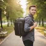 Sac à dos ordinateur cuir noir – élégant et fonctionnel - Vignette | Sacs pour tous