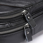 Sac de poitrine en cuir véritable pour homme – souple et compact - Vignette | Sacs pour tous