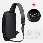 Sac de poitrine antivol homme – compact & sécurisé - Vignette | Sacs pour tous