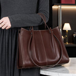 Sac porté épaule femme cuir véritable – 4 anses articulées - Vignette | Sacs pour tous