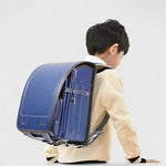 Sac Randoseru bleu GPS – Cartable japonais rigide - Vignette | Sacs pour tous