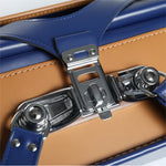 Sac Randoseru bleu et marron – Cartable japonais rigide - Vignette | Sacs pour tous