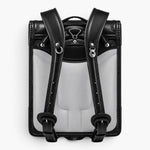 Sac Randoseru noir et rouge bicolore – Cartable japonais rigide - Vignette | Sacs pour tous