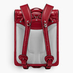 Sac Randoseru rouge et noir bicolore – Cartable japonais rigide - Vignette | Sacs pour tous