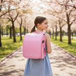 Sac Randoseru rose rigide – Cartable japonais élégant et durable - Vignette | Sacs pour tous