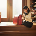 Sac Randoseru rouge – Cartable japonais rigide et élégant - Vignette | Sacs pour tous