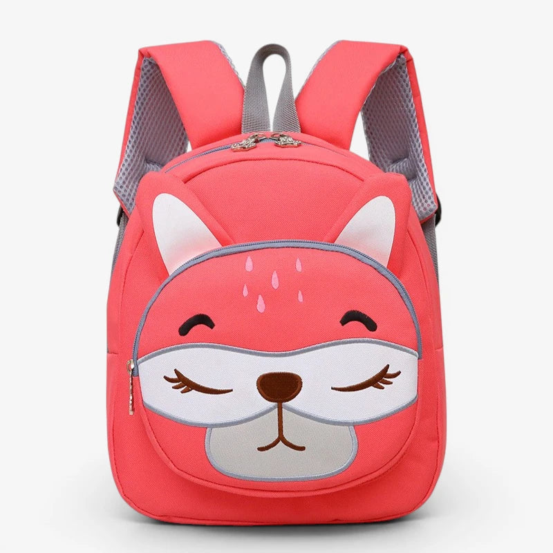 sac à dos renard rose pour maternelle