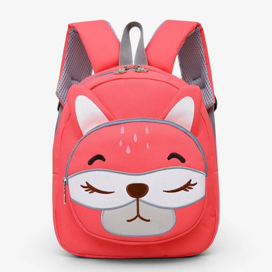 sac à dos renard rose pour maternelle