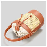 Sac seau en rotin bohème – tressé à la main & esprit naturel - Vignette | Sacs pour tous