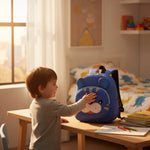 Sac à dos tigre bleu pour maternelle - Vignette | Sacs pour tous