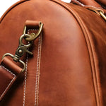 Sac de voyage en cuir véritable – Format compact élégant et pratique - Vignette | Sacs pour tous