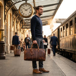 Sac de voyage en cuir de vachette vintage - Vignette | Sacs pour tous