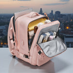 Sac à dos de voyage extensible 23–39L avec port USB – compact & robuste - Vignette | Sacs pour tous