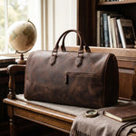 Sac de voyage en cuir de vachette pleine fleur vintage - Vignette | Sacs pour tous