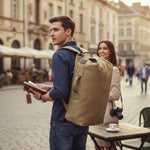 Sac à dos de voyage en toile robuste – Grande capacité - Vignette | Sacs pour tous