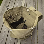 Sac à dos de voyage en toile robuste – Grande capacité - Vignette | Sacs pour tous