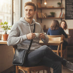 Sacoche homme cuir – compacte et multi-compartiments - Vignette | Sacs pour tous