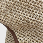 Sac cabas paille femme beige – grand format épaule - Vignette | Sacs pour tous