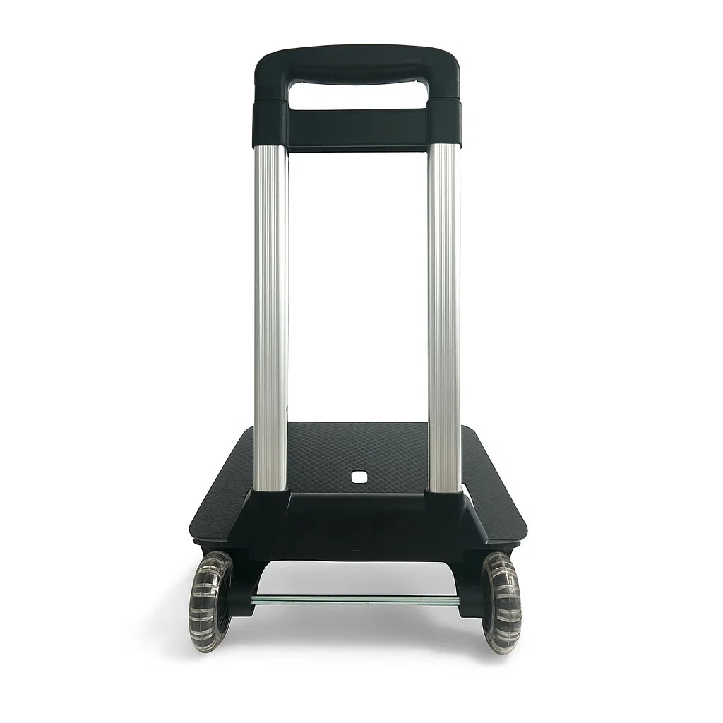 Structure du trolley de la glacière isotherme avec roues pivotantes et poignée télescopique